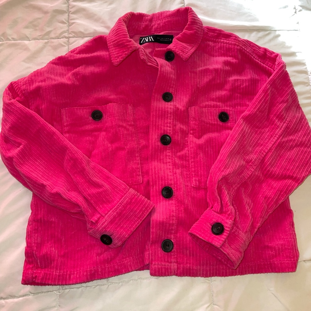 Zara jacket shirt